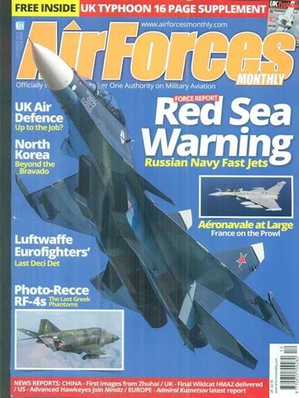 Air Forces /December 2016 - copertina