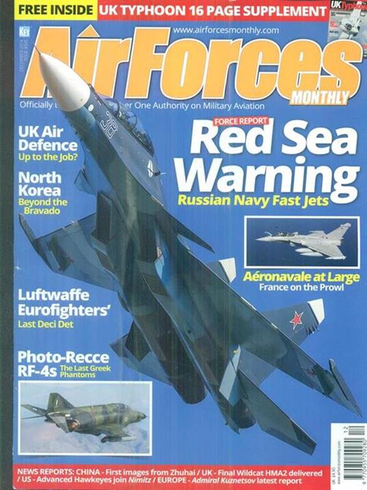 Air Forces /December 2016 - copertina