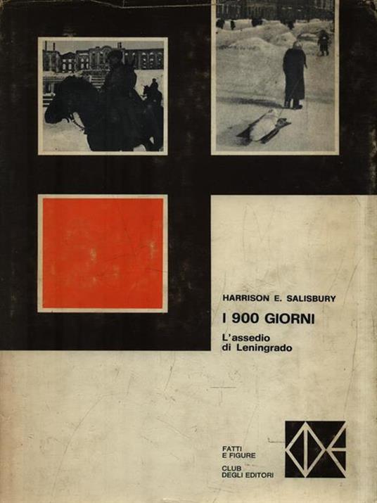 I 900 giorni - Harrison E. Salisbury - copertina