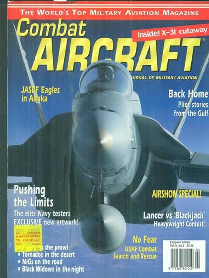 Combact Aircraft / Vol 5 n.2. September 2003 - copertina