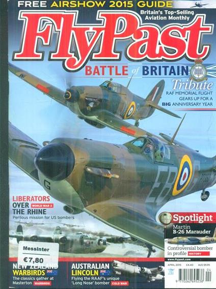Fly Past / April 2015 - copertina