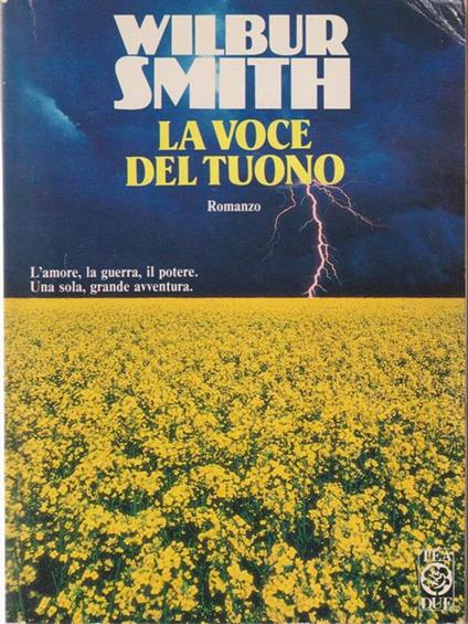 La voce del tuono - Wilbur Smith - copertina