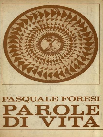 Parole di vita - Pasquale Foresi - copertina