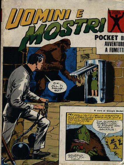 Uomini e mostri 1 - Giorgio Medail - copertina