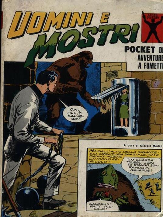 Uomini e mostri 1 - Giorgio Medail - copertina