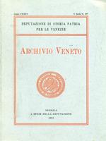 Archivio veneto. V serie. Vol CLXII / 2004