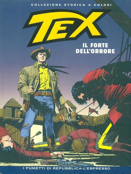 Tex 86 Il forte dell'orrore - Gianluigi Bonelli - copertina