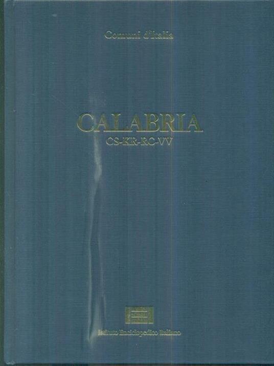 Calabria CS-KR-RC-VV - copertina