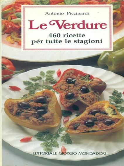 Le  verdure - Antonio Piccinardi - copertina