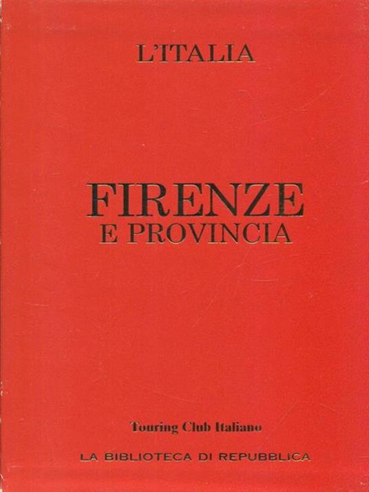 Firenze e provincia - copertina