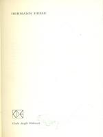 Hermann Hesse Premio Nobel 1946