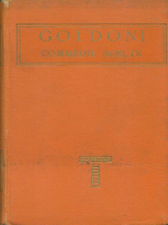 Commedie scelte - Carlo Goldoni - copertina