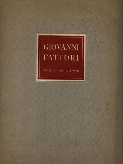 Giovanni Fattori - copertina
