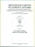 British documents on foreign affairs. Part IV- Series E. Volume 1