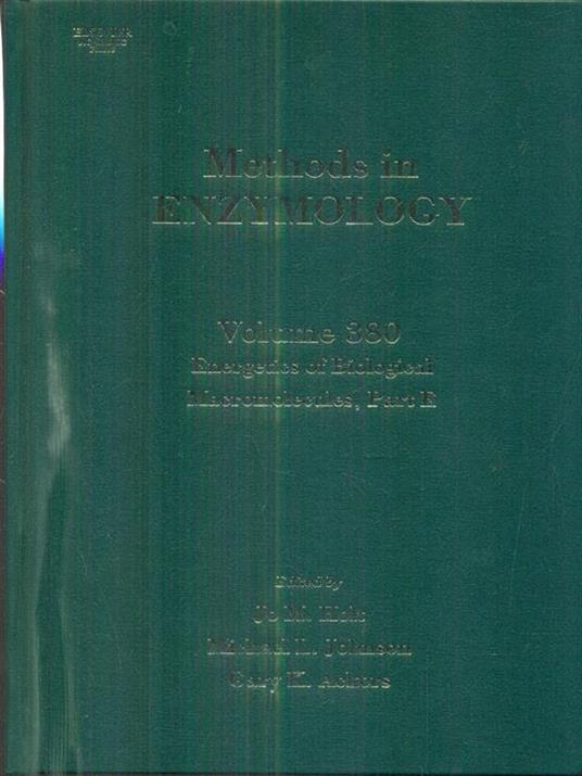 Energetics of Biological Macromolecules. Part E - Jo M. Holt - copertina