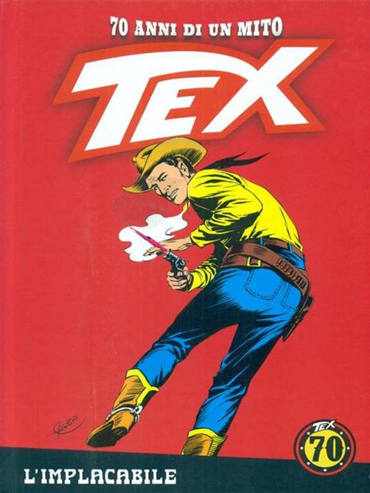 Tex 4 L'implacabile - copertina
