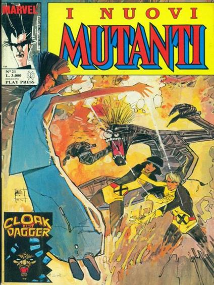 I nuovi mutanti n. 21 - copertina