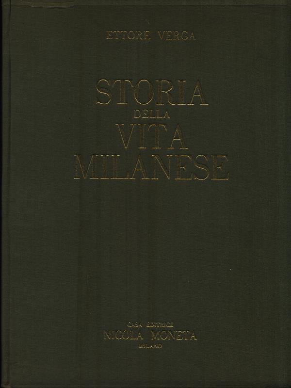 Storia della Vita Milanese