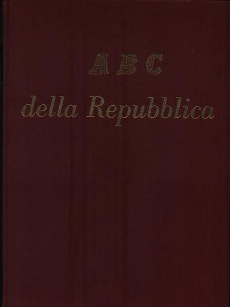 ABC della Repubblica - Mario Tedeschi - copertina