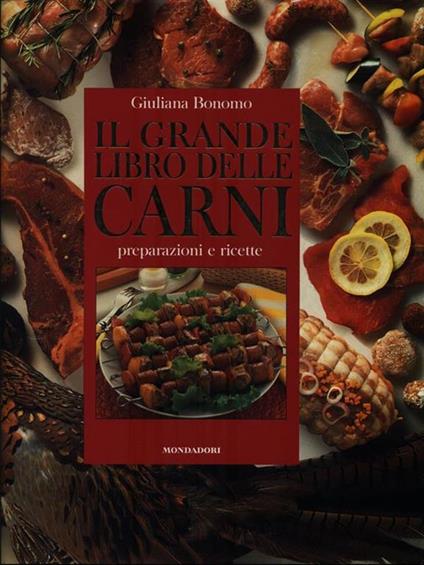 Il grande libro delle Carni - Giuliana Bonomo - copertina