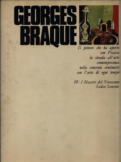 Georges Braque - Lara Vinca Masini - copertina