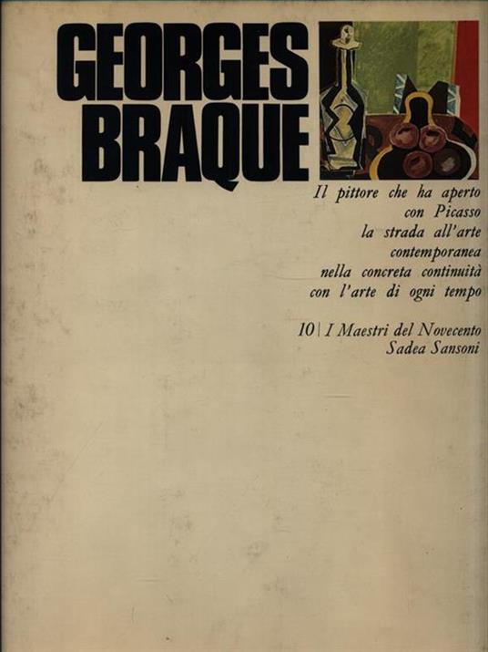 Georges Braque - Lara Vinca Masini - copertina