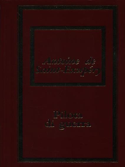 Pilota di guerra - copertina