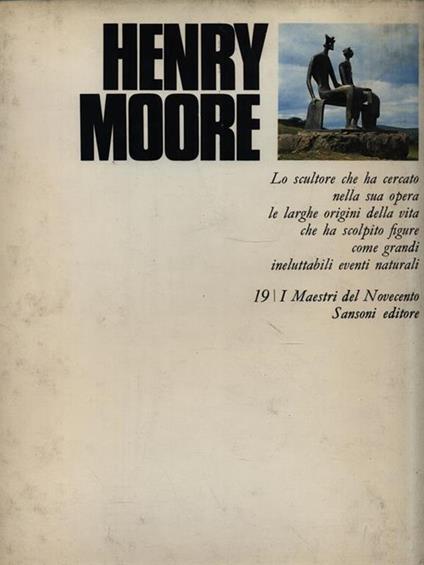 Henry Moore - Elda Fezzi - copertina