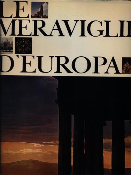 Le meraviglie d'Europa - copertina