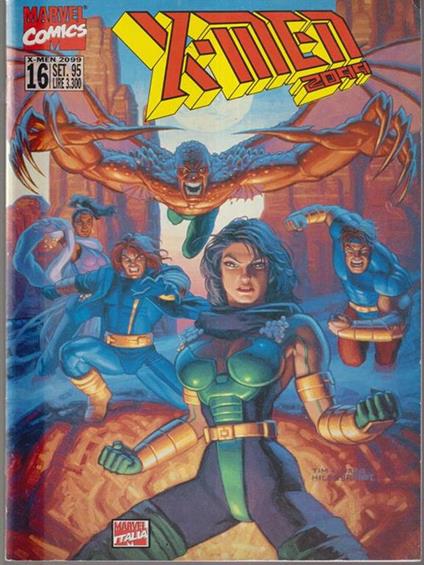 X-men 2099 16/settembre 1995 - copertina