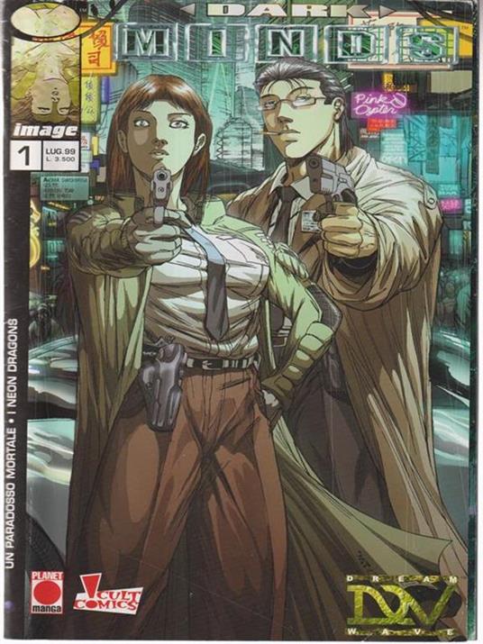 Dark minds 1/luglio 1999 - copertina
