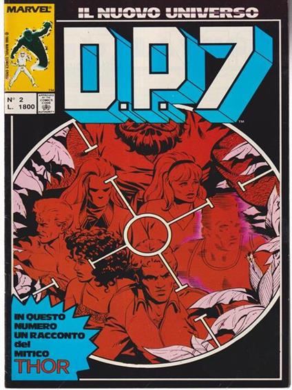 D.P.7 il nuovo universo n.2 - copertina