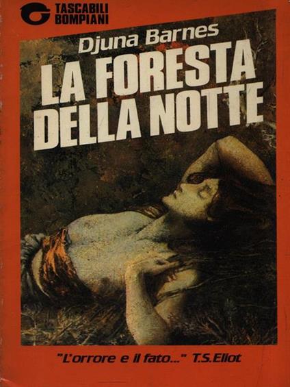 La foresta della notte - Djuna Barnes - copertina
