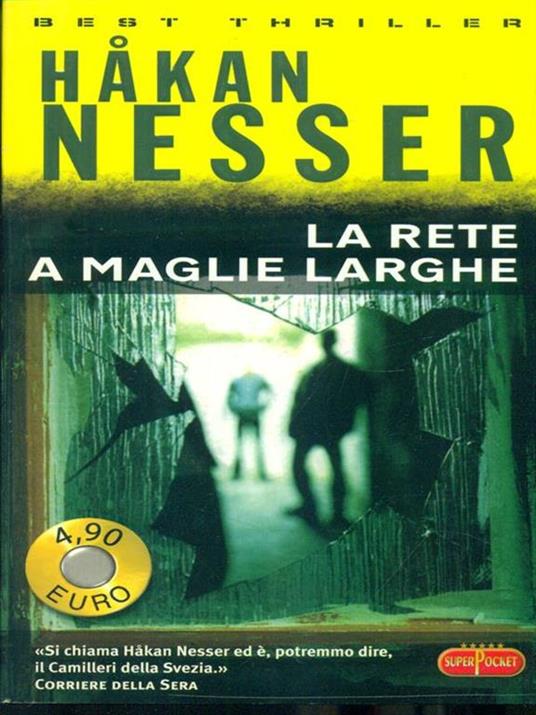 La rete a maglie larghe - Håkan Nesser - copertina