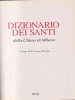 Dizionario dei santi della Chiesa di Milano