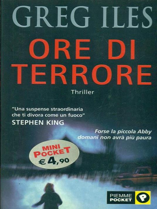 Ore di terrore - Greg Iles - copertina