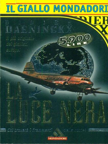 La luce nera - Didier Daeninckx - copertina