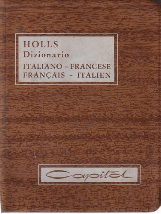 Dizionario italiano-francese - L. Salvi - copertina