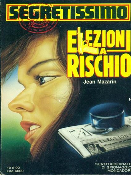 Elezioni a rischio - Jean Mazarin - copertina