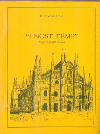 I nost temp - Flavio Mariani - copertina