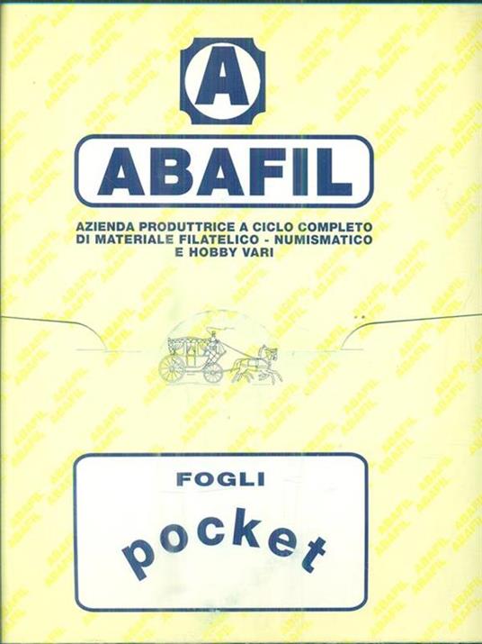 Abafil. Fogli pocket. Modello 1 - copertina