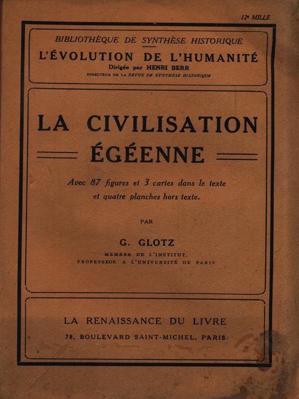 La civilisation égéenne