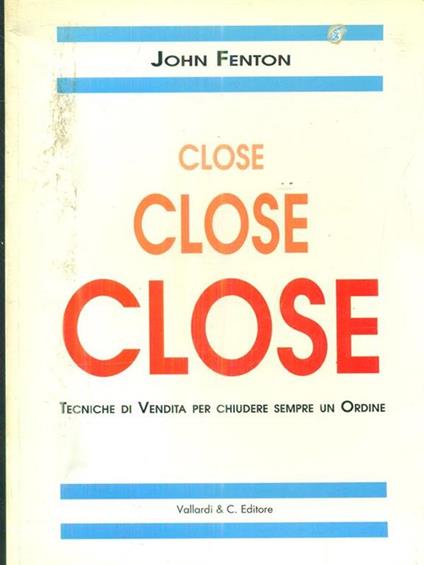 Close close close - John Fenton - copertina