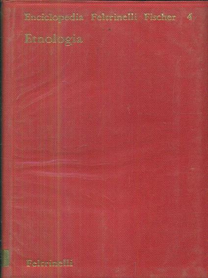 Etnologia - Herbert Tischner - copertina