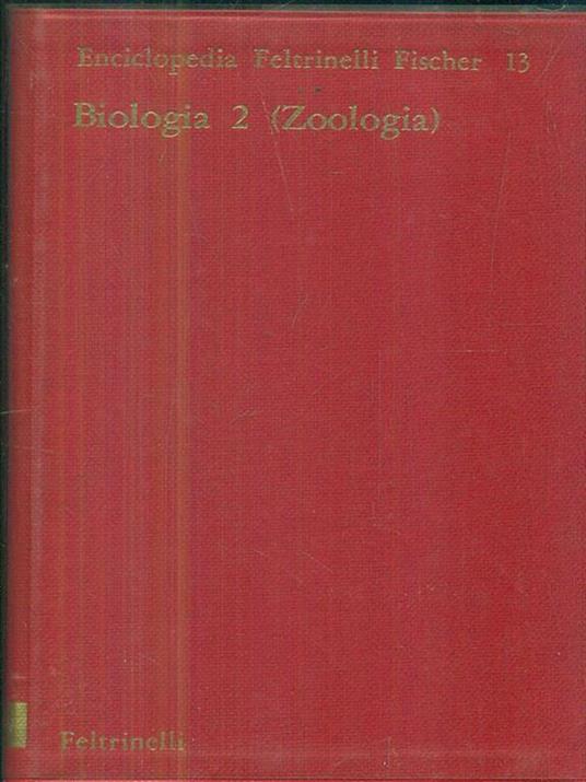 Biologia 2 ( Zoologia) - Bernhard Rensch - copertina