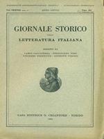 Giornale storico della letteratura italiana Fasc. 381 Vol. CXXVIII