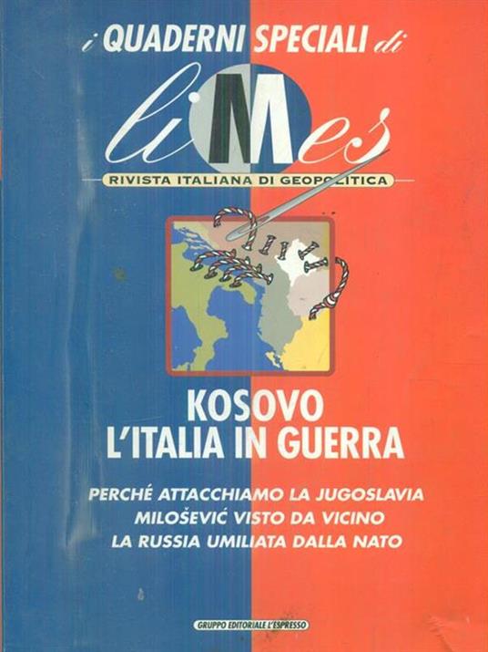Kosovo. La guerra alle porte - copertina