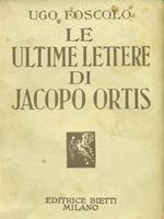 Le  ultime lettere di Jacopo Ortis