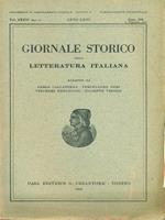 Giornale storico della letteratura italiana Fasc. 376 Vol. CXXVI