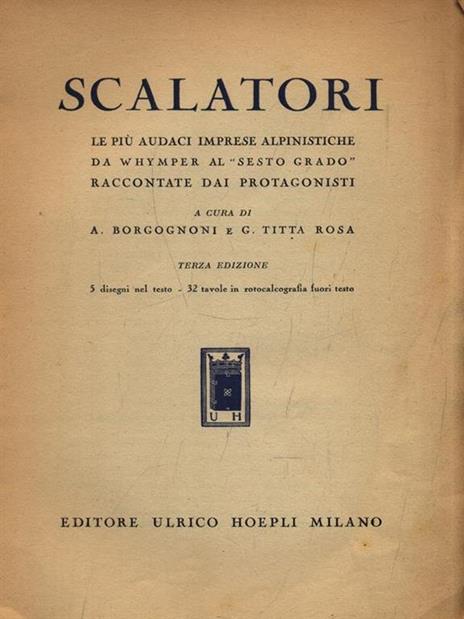 Scalatori - Adolfo Borgognoni - 2